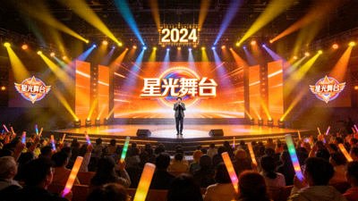2024年热门综艺节目《星光舞台》现场照片